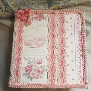 Pink Handcrafted Junk Journal
